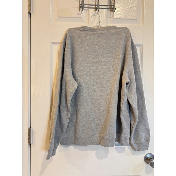 LSU Tigers Sweatshirt Crewneck Captivating Apparel Gray Yellow Large - Picture 1 of 6